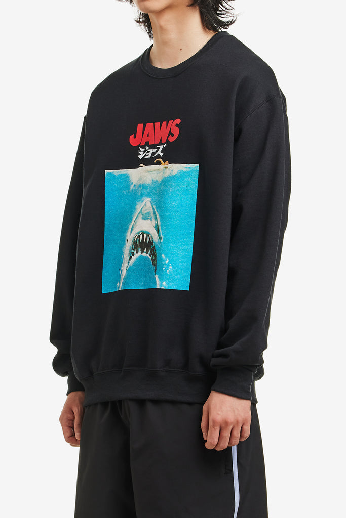 JAWS / CREW NECK SWEAT SHIRT - WORKSOUT WORLDWIDE