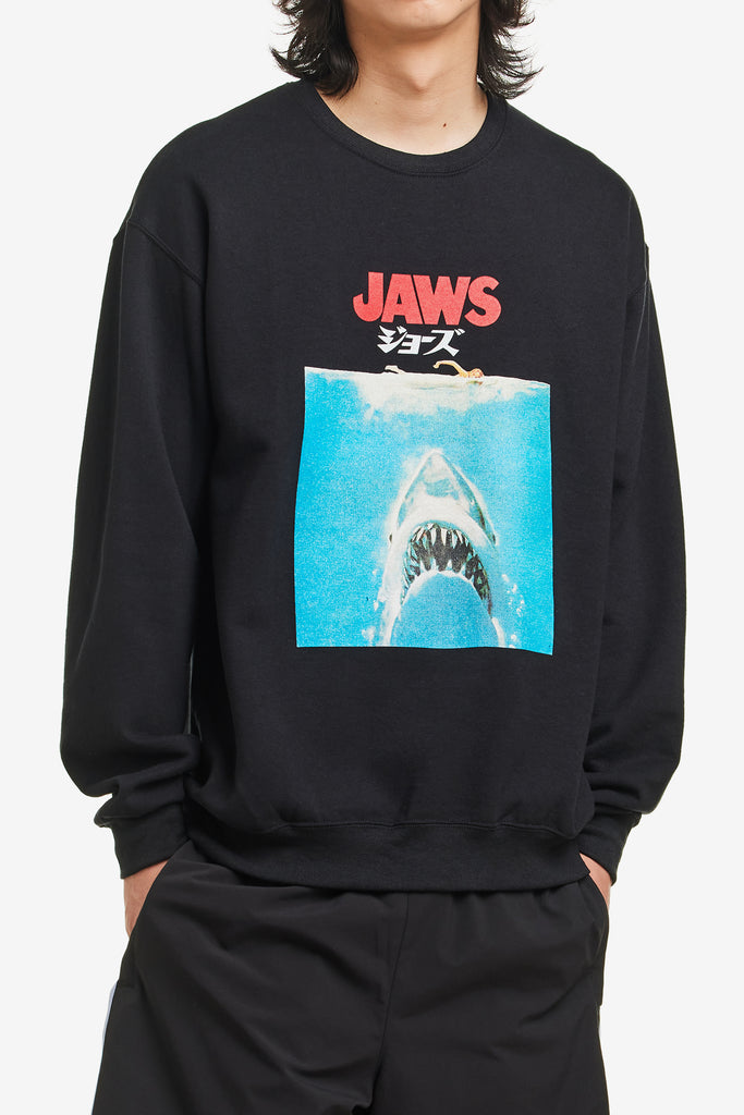 JAWS / CREW NECK SWEAT SHIRT - WORKSOUT WORLDWIDE