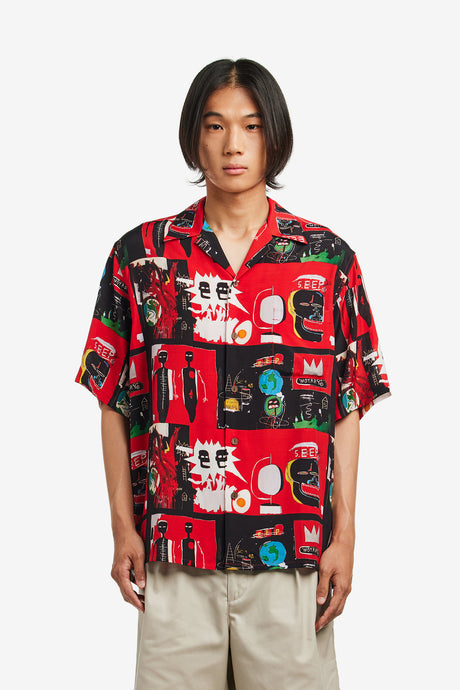 JEAN-MICHEL BASQUIAT / S/S HAWAIIAN SHIRT