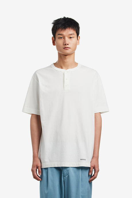 HEALTHKNIT / HENRY NECK T-SHIRT