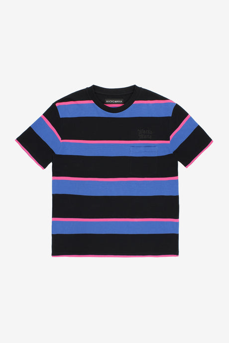 STRIPED CREW NECK T-SHIRT