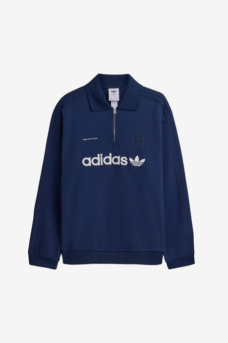 X SONG FOR THE MUTE ADI008 LONG SLEEVE POLO