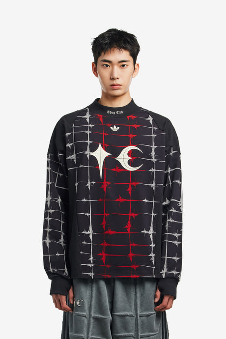 X THUG CLUB GOALIE T-SHIRT LS