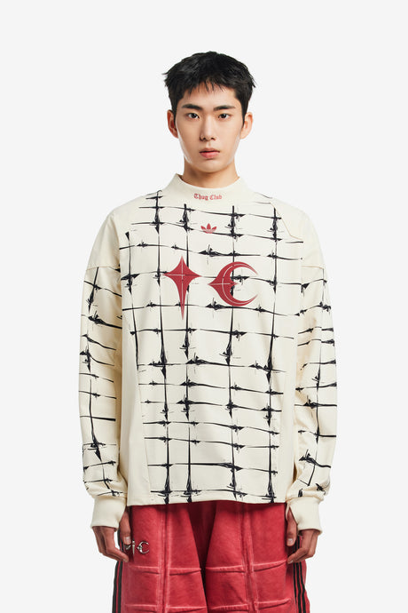 X THUG CLUB GOALIE T-SHIRT LS