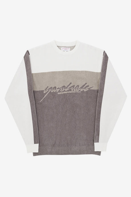 CHENILL SCRIPT KNIT