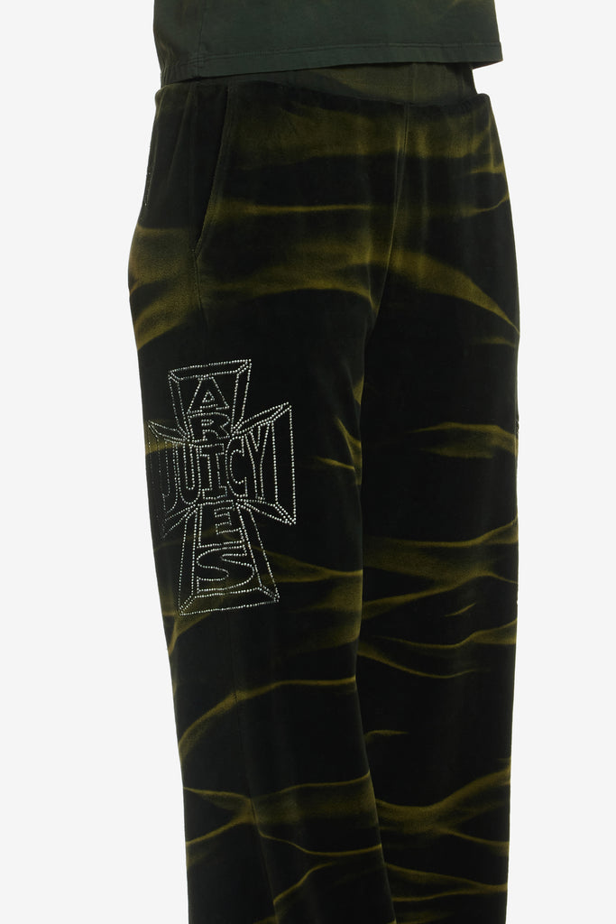 JUICY TIE DYE FLARED SWEATPANTS - WORKSOUT WORLDWIDE