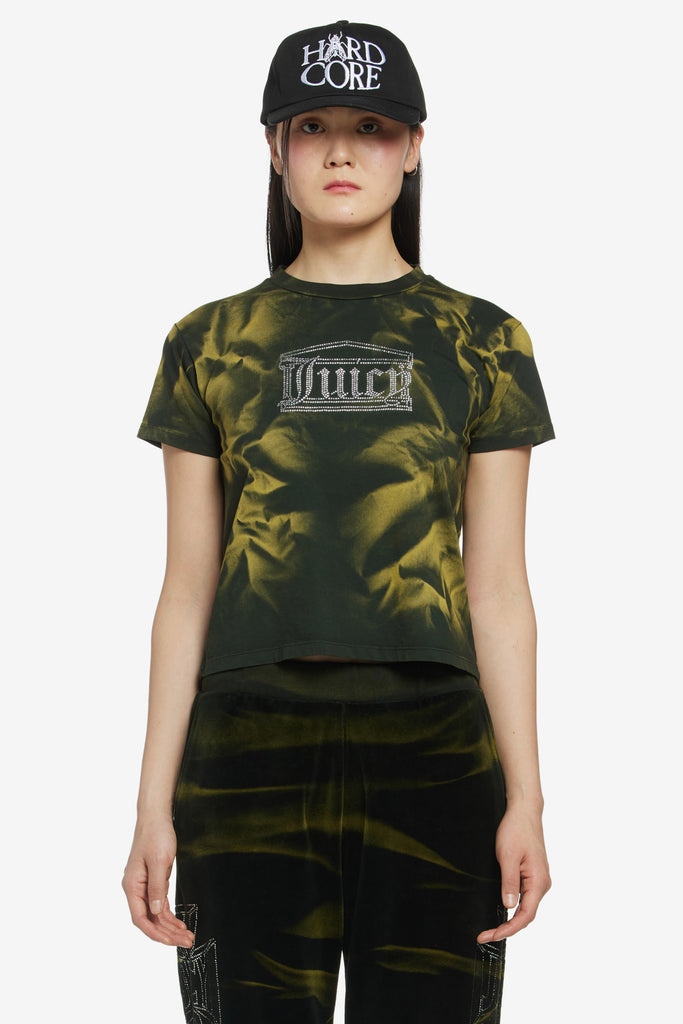 JUICY TIE DYE SHRUNKEN TEE - WORKSOUT WORLDWIDE