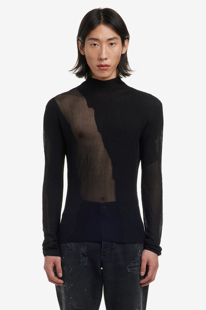 TRANSPARENT TURTLENECK - WORKSOUT WORLDWIDE