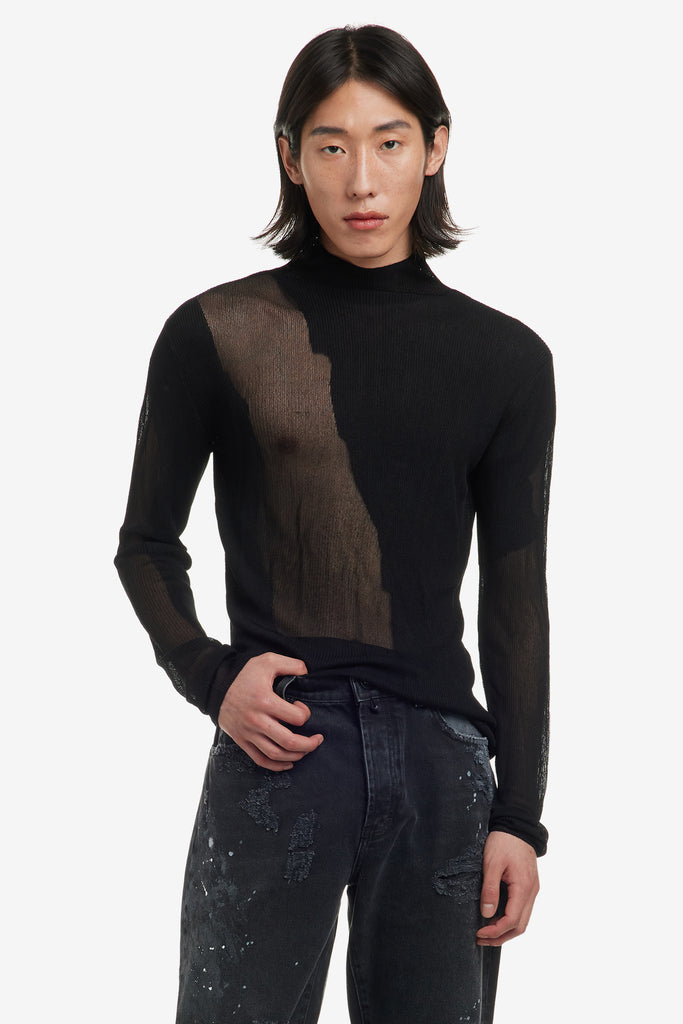 TRANSPARENT TURTLENECK - WORKSOUT WORLDWIDE