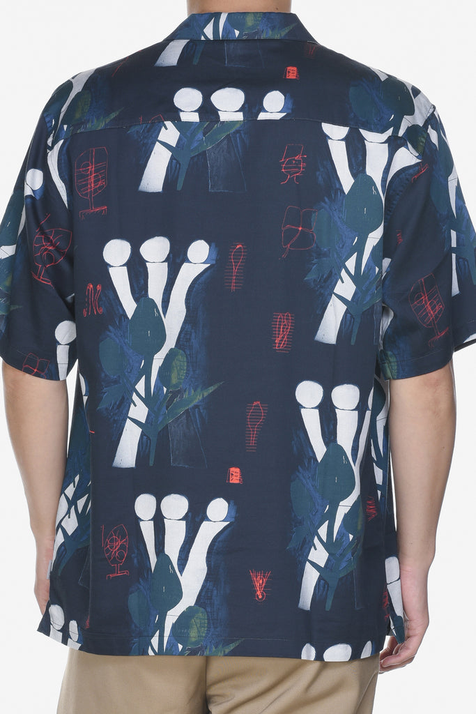 S/S TOM KROL FLOWERS SHIRT - WORKSOUT Worldwide