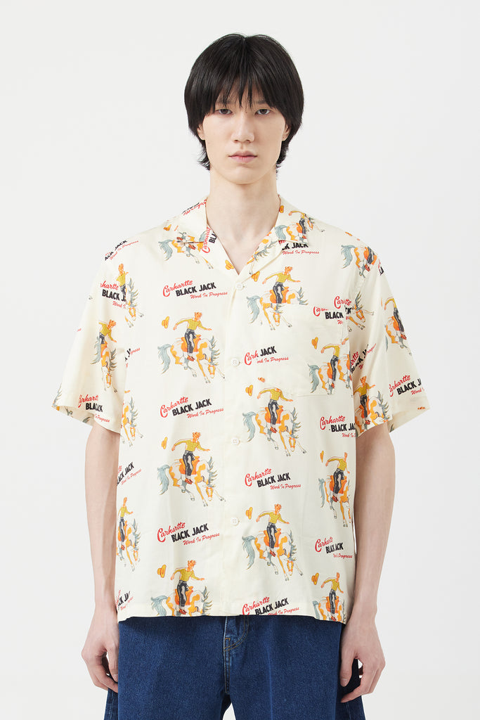 S/S BLACK JACK SHIRT - WORKSOUT WORLDWIDE