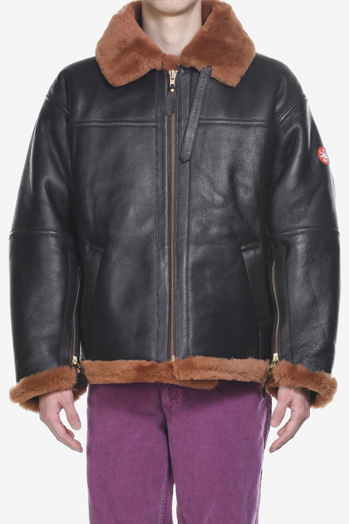 SHEEPSKIN FLYING JACKET - WORKSOUT WORLDWIDE