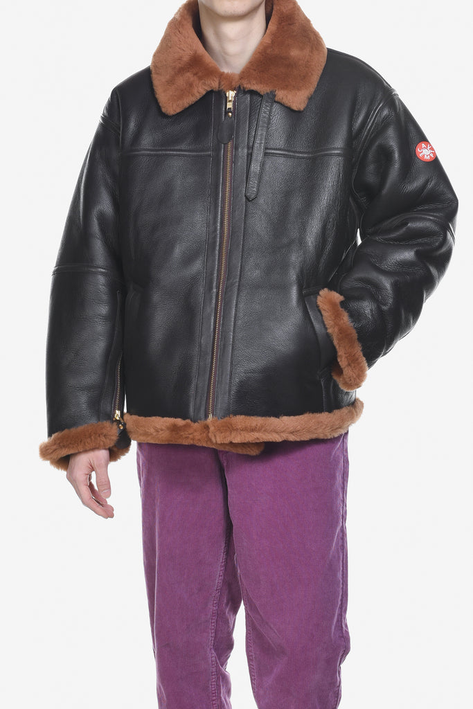 SHEEPSKIN FLYING JACKET - WORKSOUT WORLDWIDE