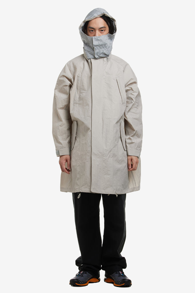 NYLON ZIP OVER COAT - WORKSOUT WORLDWIDE