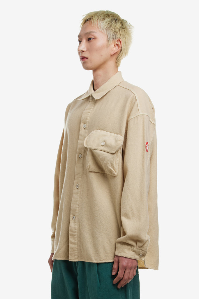 OVERDYE WOOL BIG SHIRT - WORKSOUT WORLDWIDE