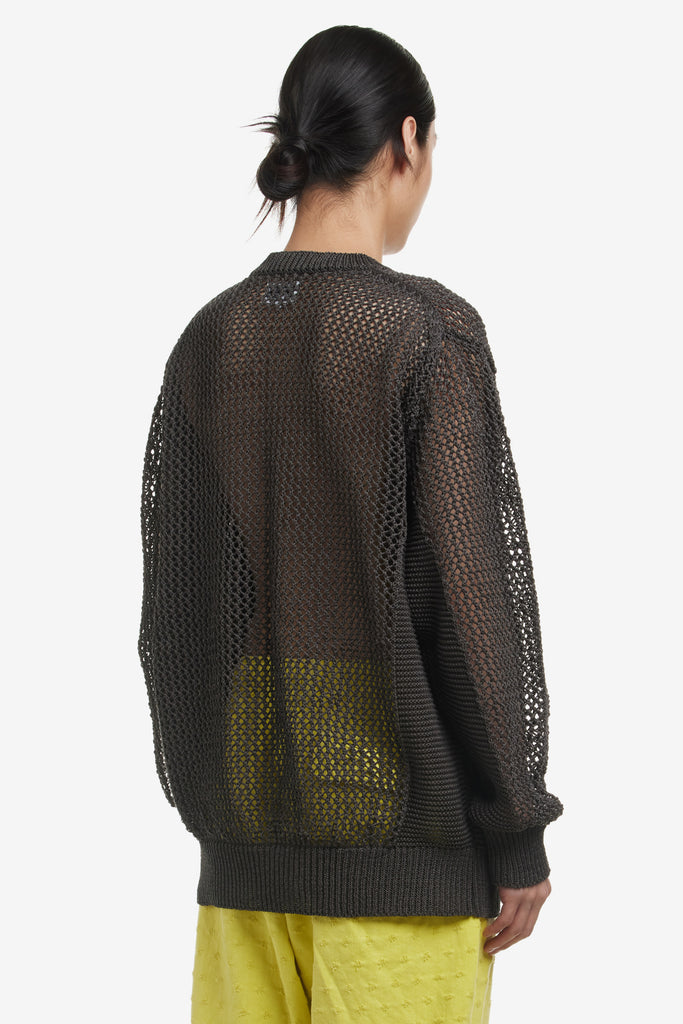 SIDE RIB LOOSE NET KNIT - WORKSOUT WORLDWIDE