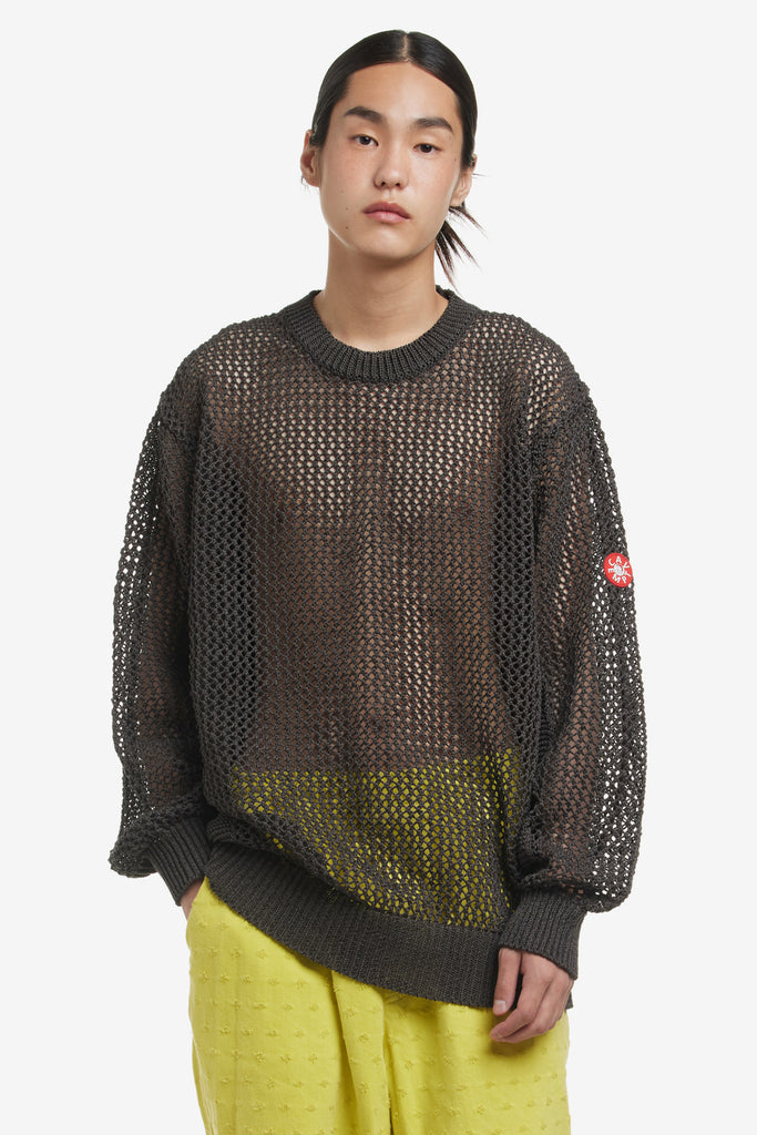 SIDE RIB LOOSE NET KNIT - WORKSOUT WORLDWIDE