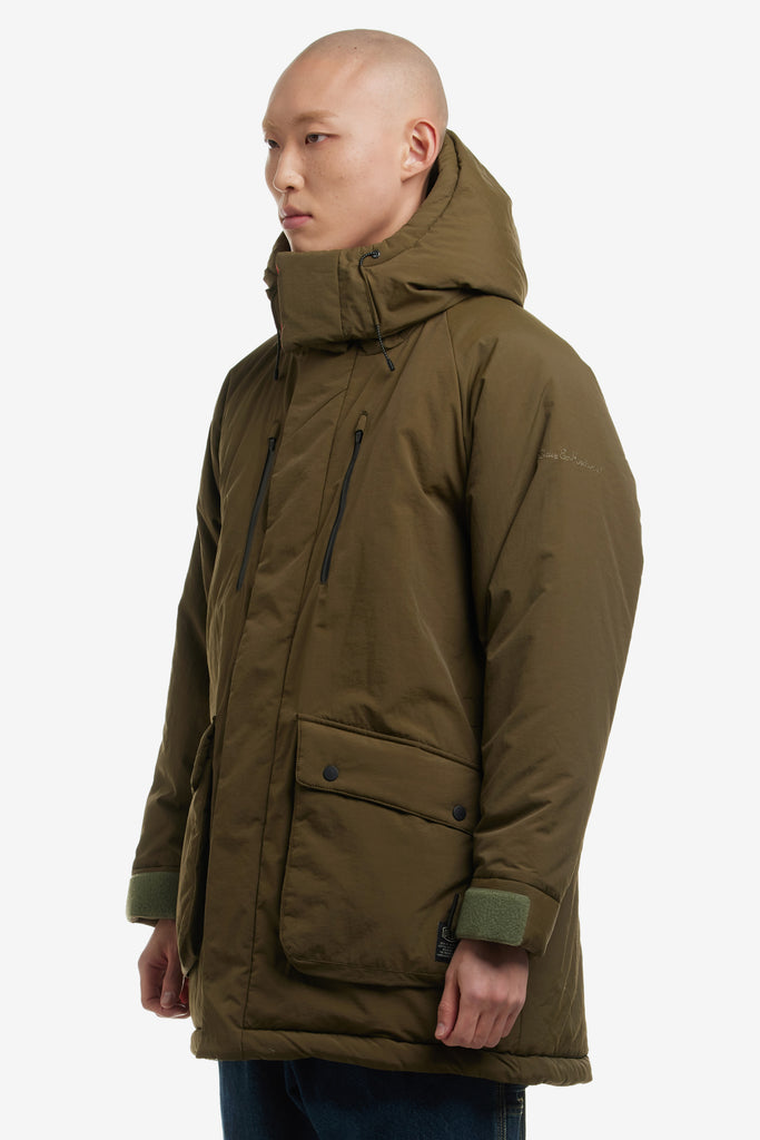 HIEMAL PADDED LONG JACKET - WORKSOUT WORLDWIDE