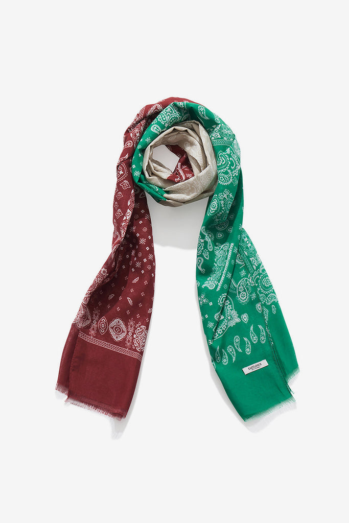 MULTI COLOR SILK SCARF - WORKSOUT WORLDWIDE