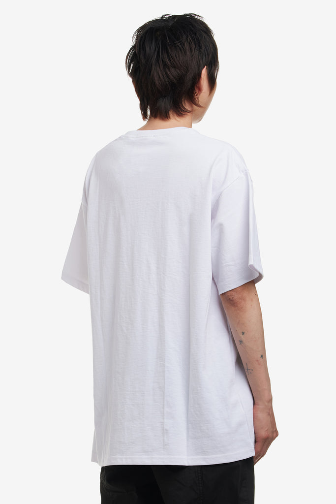 SERIF LOGO EMBROIDER TEE - WORKSOUT WORLDWIDE