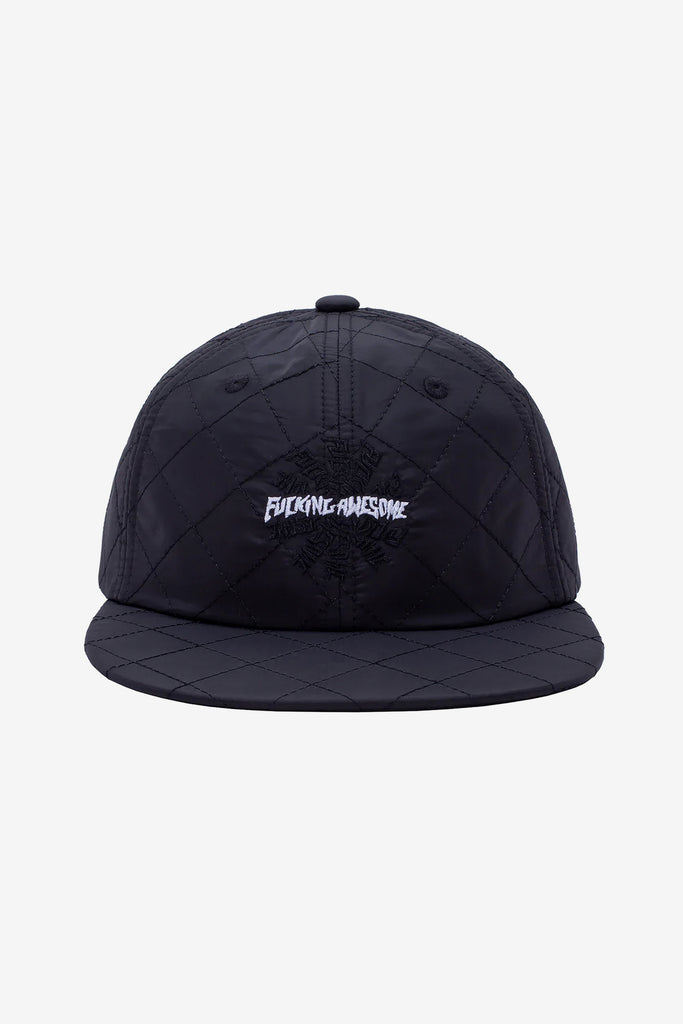 QUILTED SPIRAL 6 PANEL STRAPBACK - WORKSOUT WORLDWIDE