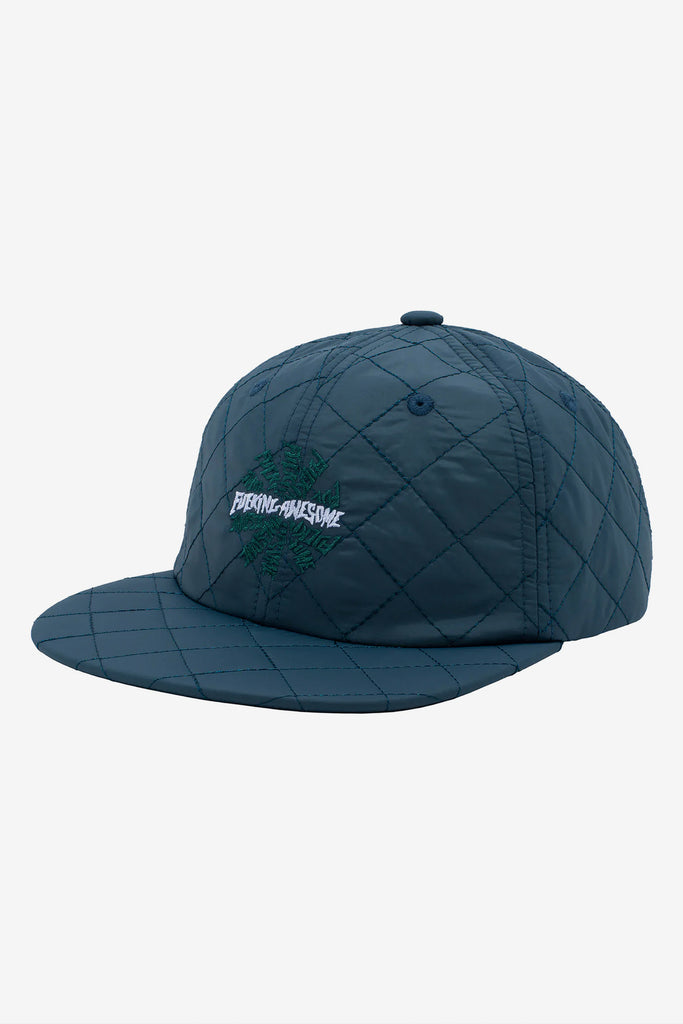 QUILTED SPIRAL 6 PANEL STRAPBACK - WORKSOUT WORLDWIDE