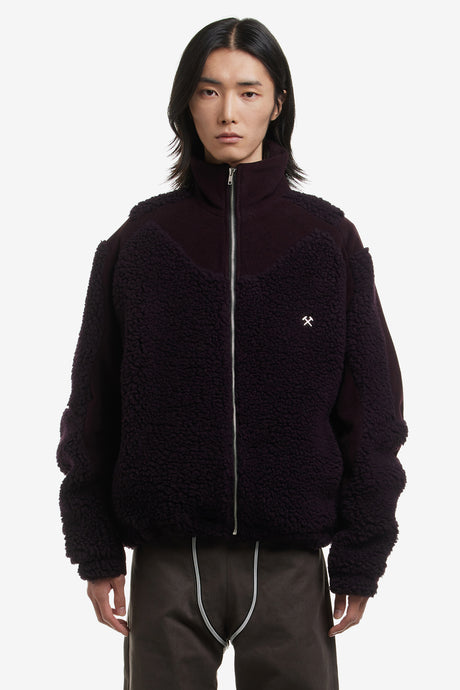 TWO TONE FLEECE JACKET