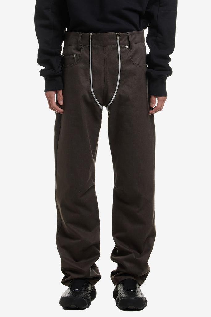 TROUSERS WITH DOUBLE ZIP - WORKSOUT WORLDWIDE