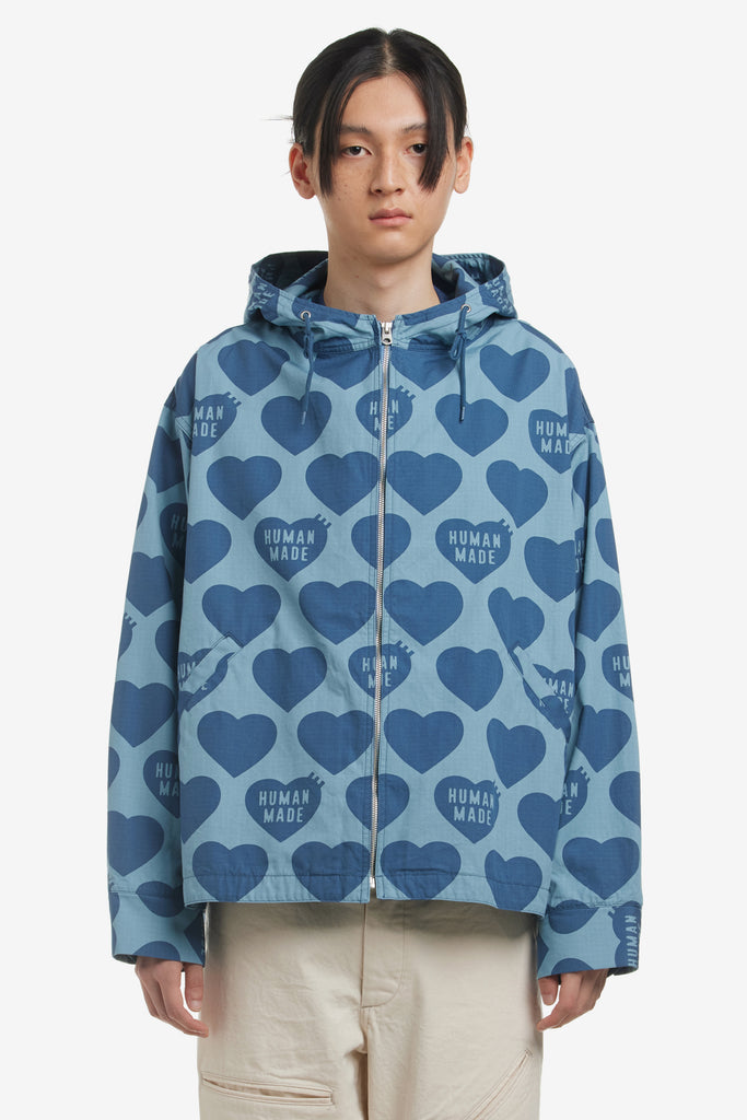 HEART ZIP UP PARKA - WORKSOUT WORLDWIDE