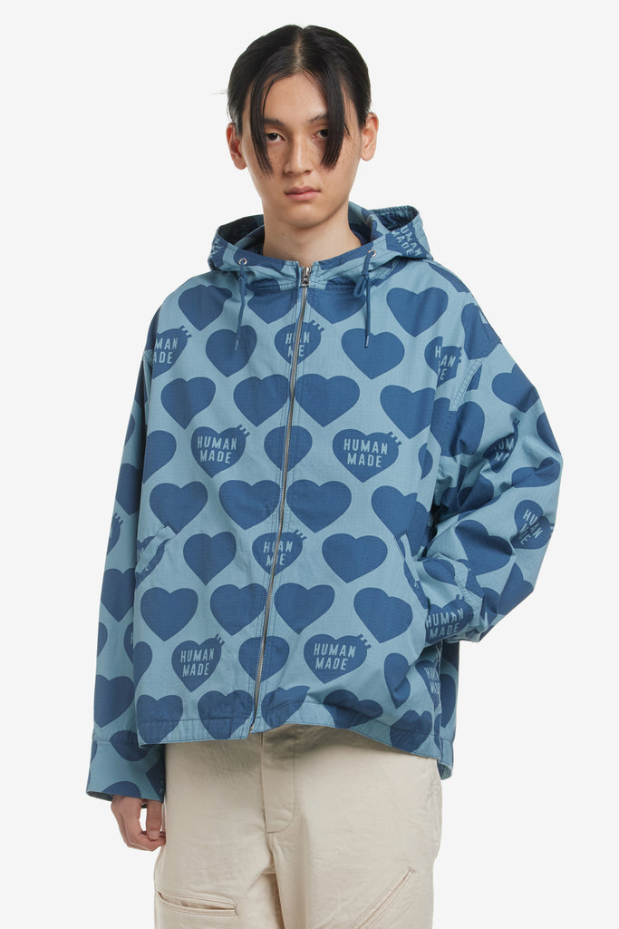 HEART ZIP UP PARKA - WORKSOUT WORLDWIDE