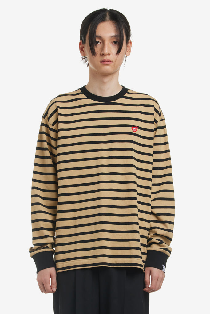 STRIPED L/S T-SHIRT - WORKSOUT WORLDWIDE