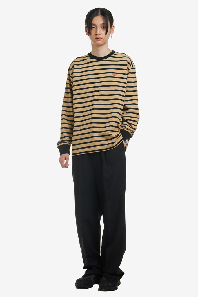 STRIPED L/S T-SHIRT - WORKSOUT WORLDWIDE