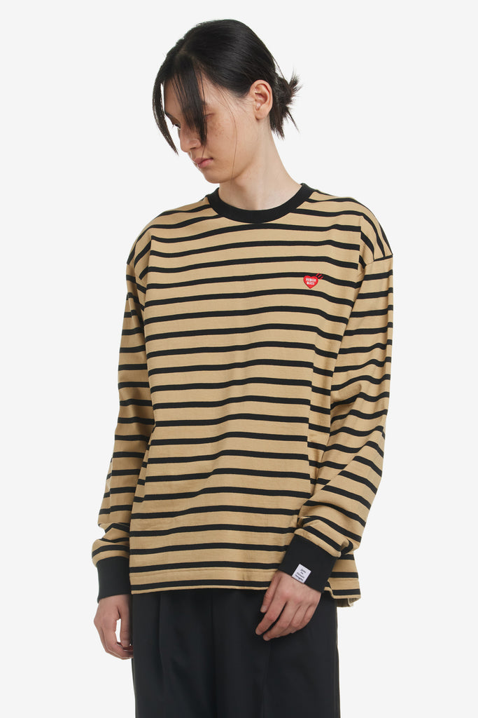 STRIPED L/S T-SHIRT - WORKSOUT WORLDWIDE