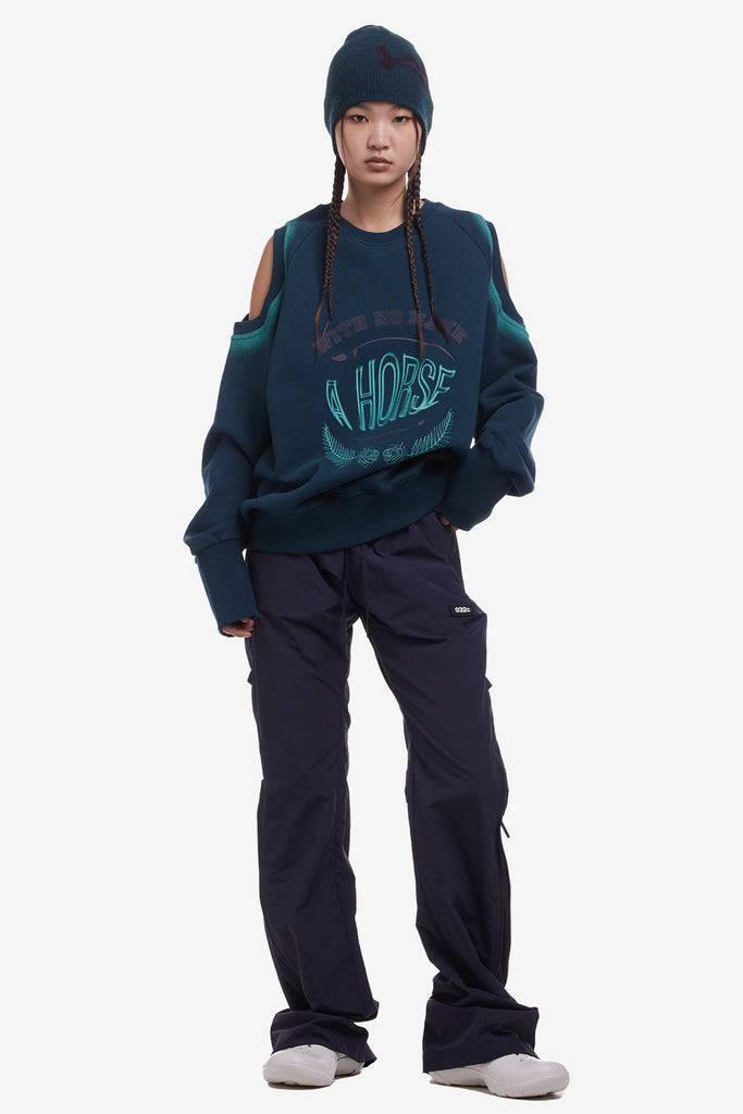 WANDERESS CUTOUT PULLOVER OVERSIZE - WORKSOUT WORLDWIDE