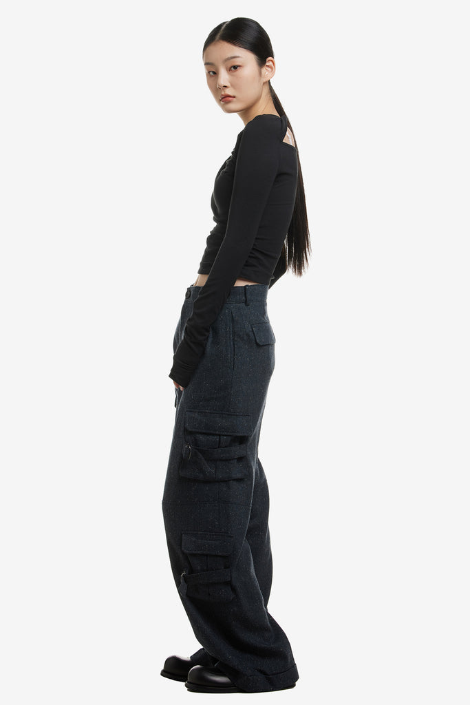 TURN-UP CARGO TROUSERS - WORKSOUT WORLDWIDE