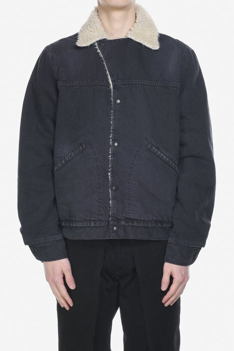 DENIM BOA RN JACKET