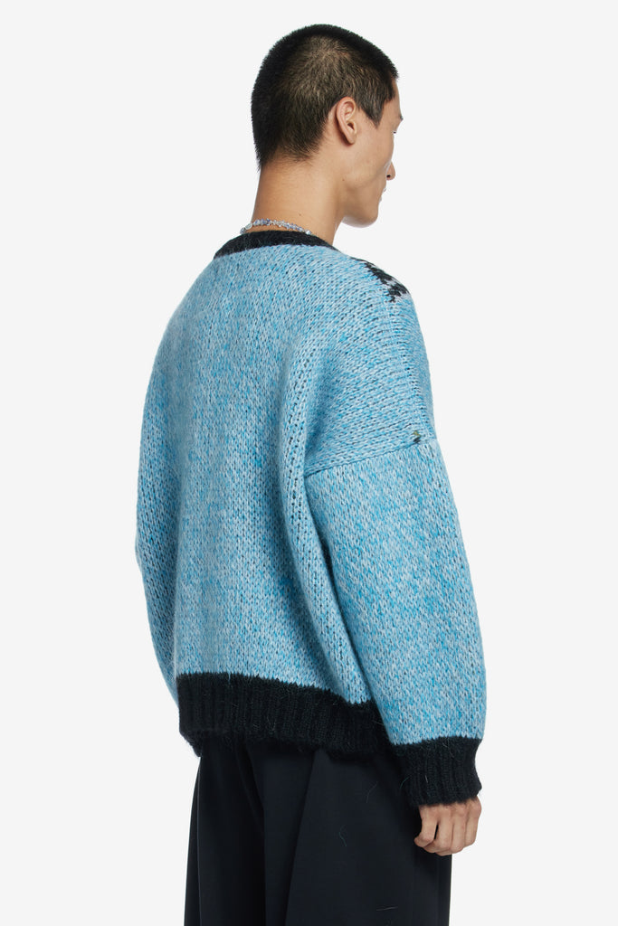 A TREKKING KNITTED CARDIGAN - WORKSOUT WORLDWIDE