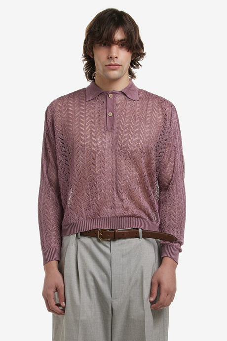 CHIC KNITTED POLO