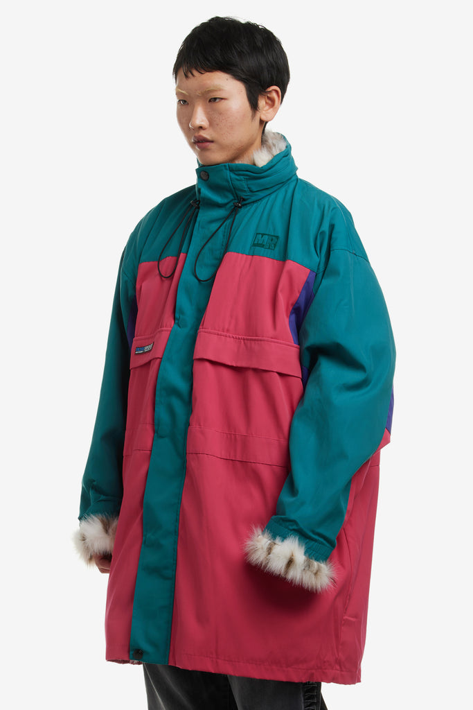 REVERSIBLE FUR COAT - WORKSOUT WORLDWIDE