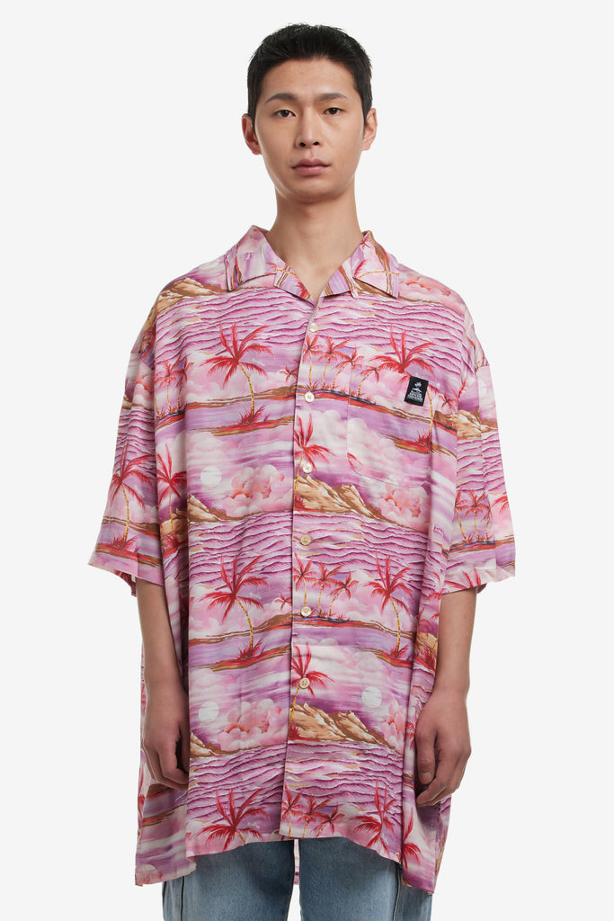 X TOMMY JEANS HAWAIIAN SHIRT SS - WORKSOUT WORLDWIDE