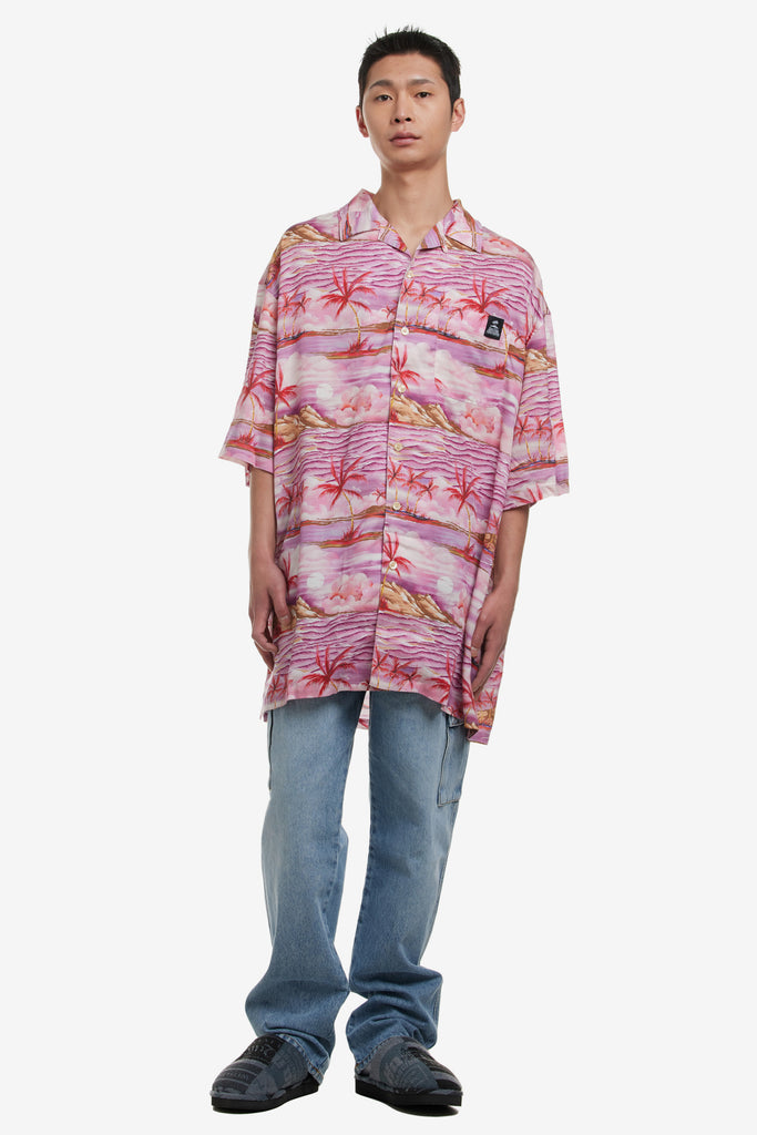 X TOMMY JEANS HAWAIIAN SHIRT SS - WORKSOUT WORLDWIDE