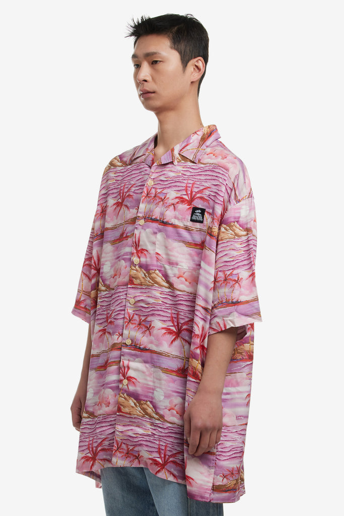 X TOMMY JEANS HAWAIIAN SHIRT SS - WORKSOUT WORLDWIDE