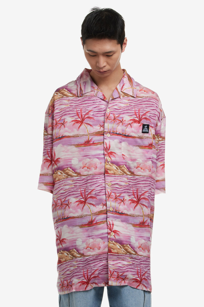 X TOMMY JEANS HAWAIIAN SHIRT SS - WORKSOUT WORLDWIDE