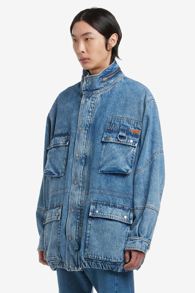 DENIM PARKA JACKET - WORKSOUT WORLDWIDE