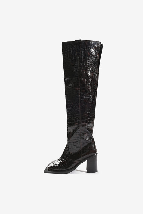 HOWLING KNEE HIGH BOOTS