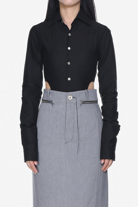 BIPEDALISM BODYSUIT BLOUSE