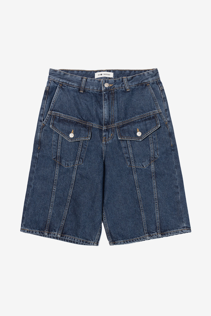 TRUCKER DENIM SHORT - WORKSOUT WORLDWIDE