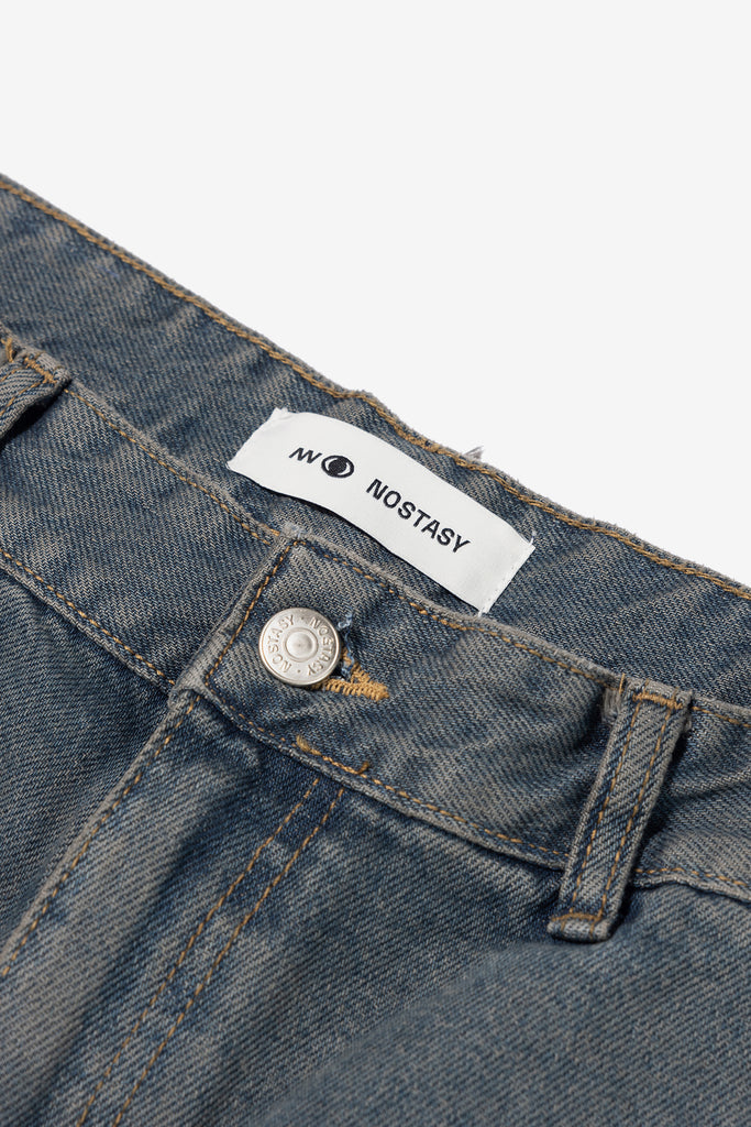 TRUCKER DENIM SHORT - WORKSOUT WORLDWIDE