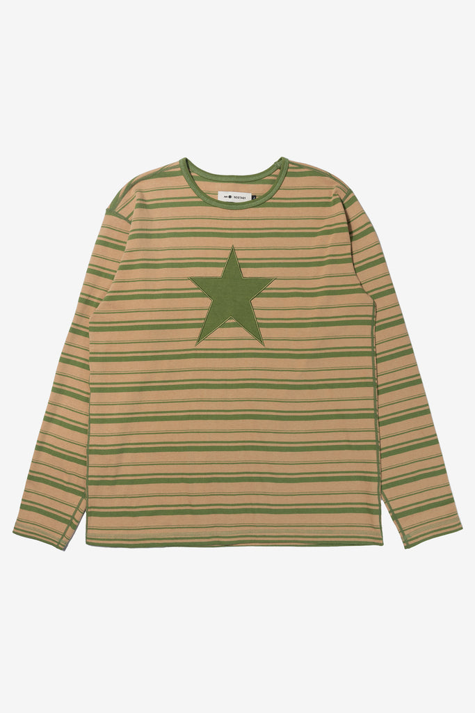 NOSTASY STRIPE STAR L/S TEE - WORKSOUT WORLDWIDE