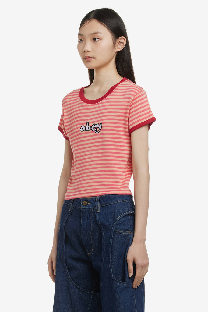 ZOE BABY RINGER TEE - WORKSOUT WORLDWIDE